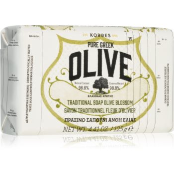 Korres Pure Greek Olive & Olive Blossom săpun solid pentru curățare - imagine 2